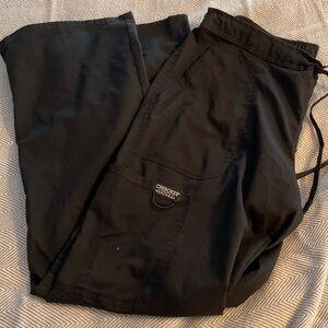 Cherokee  Black Scub Pants bottoms, small